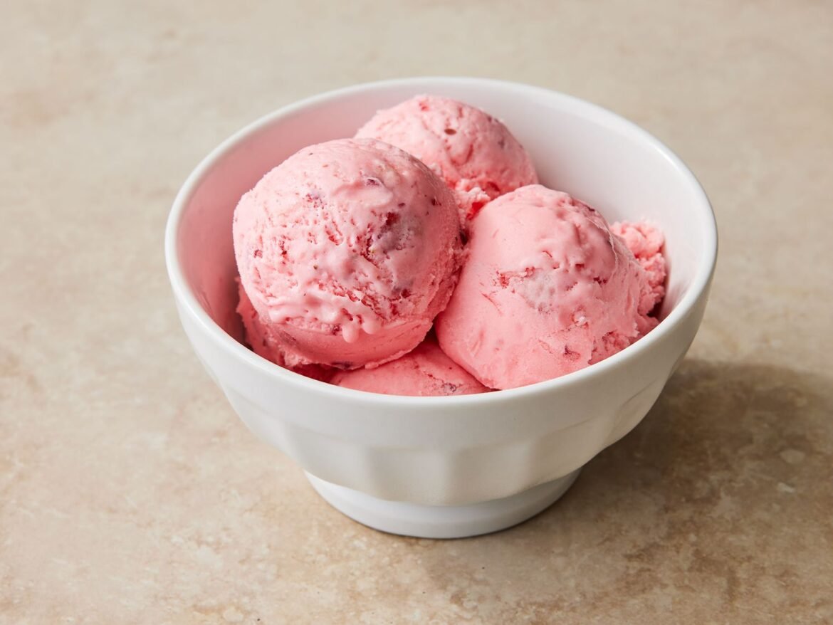 Strawberry Ice Cream Recipe