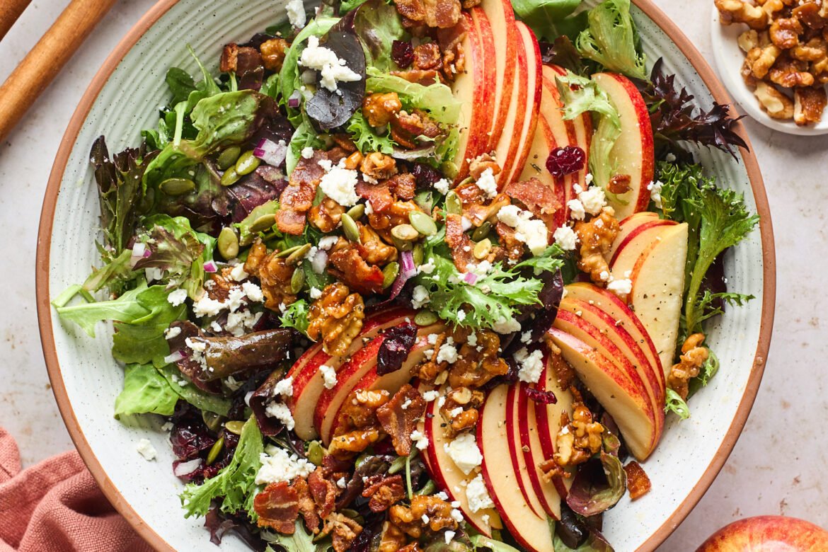 Harvest Apple and Walnut Salad