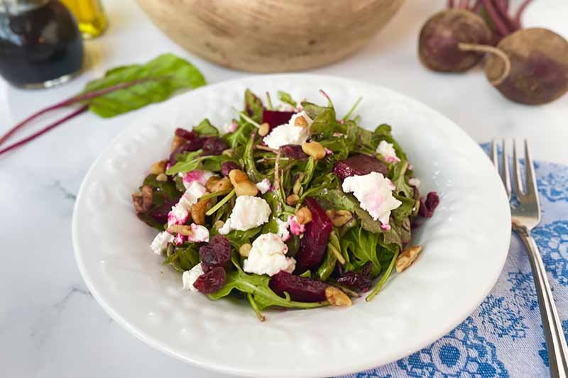 Roasted Beet and Goat Cheese Salad