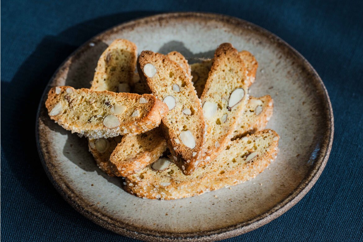 Almond Biscotti Cookies