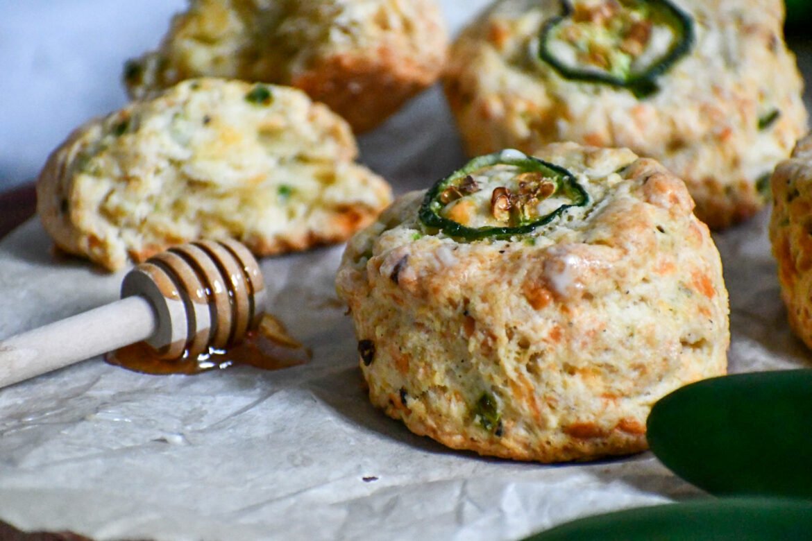 Cheddar Jalapeño Biscuits