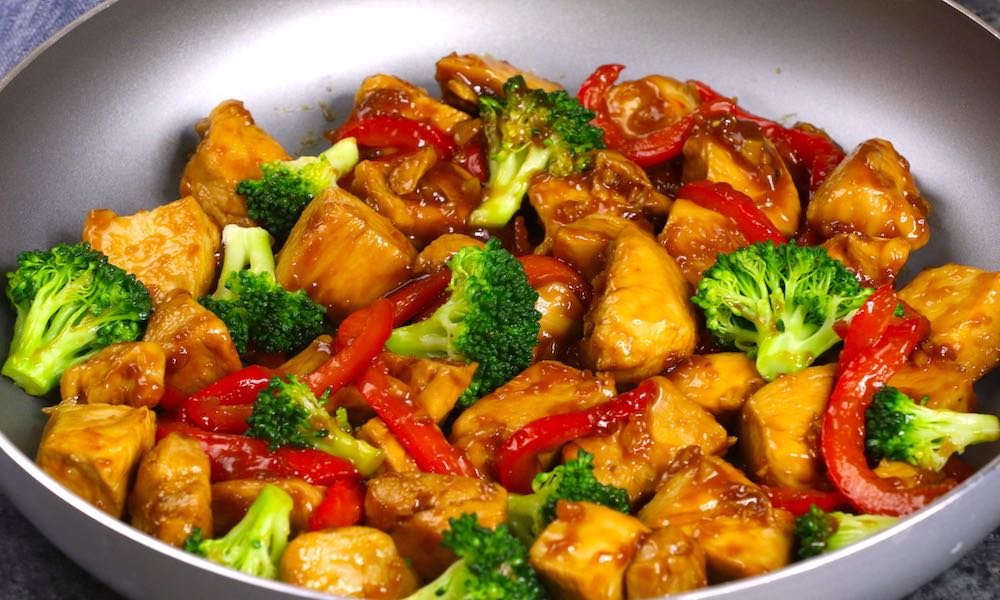 Honey Garlic Chicken Stir-Fry