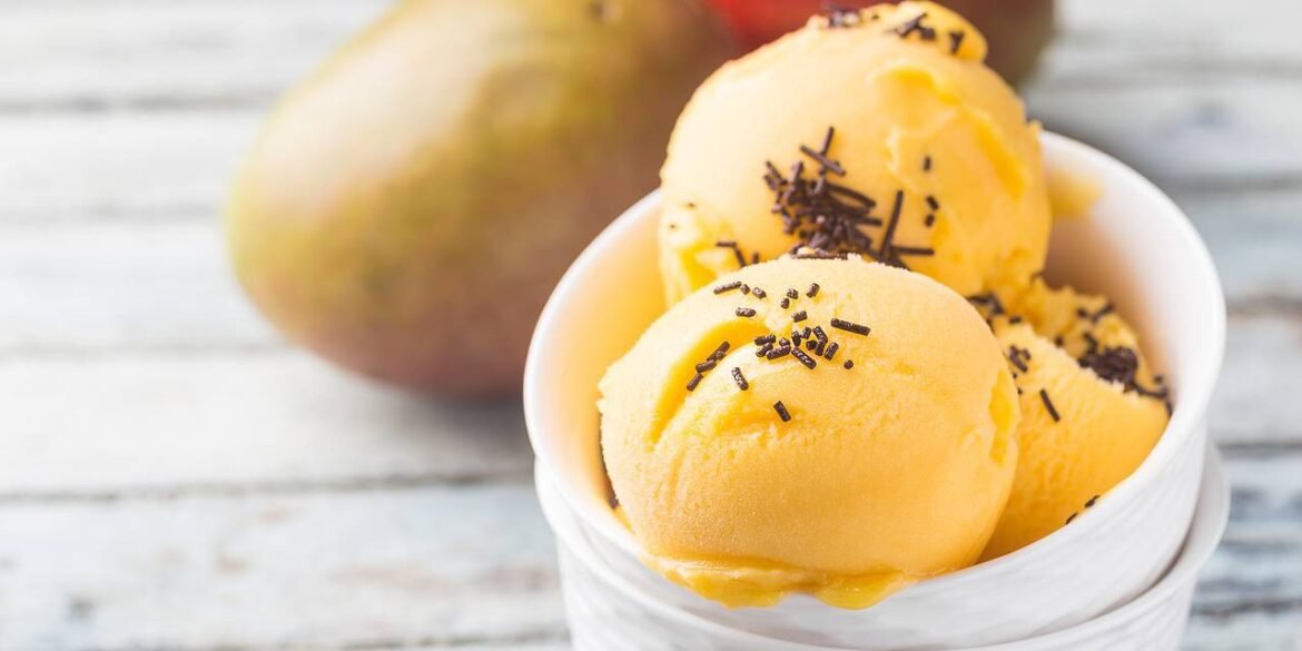 Vegan Mango-Banana Ice Cream