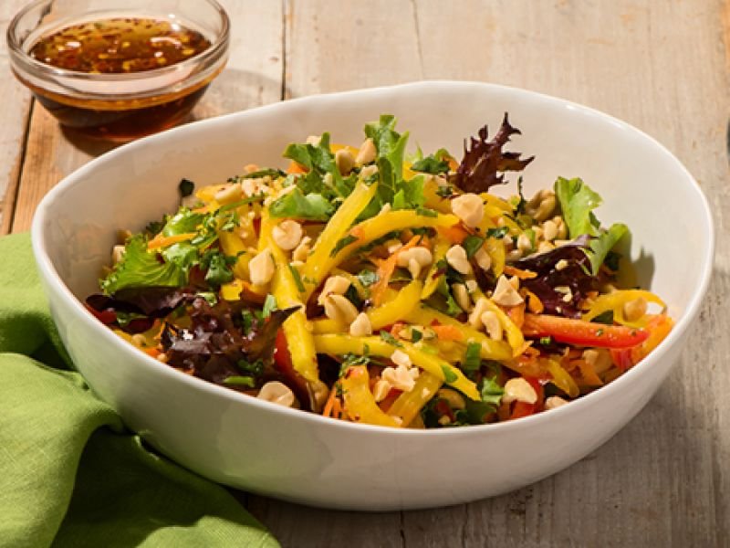 Thai Mango and Peanut Salad