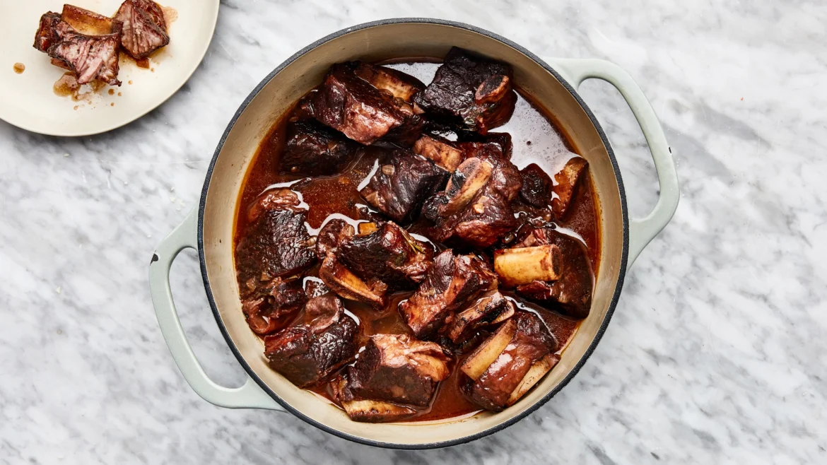 Braised Short Ribs in Red Wine